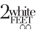 2 White Feet, Inc. Logo